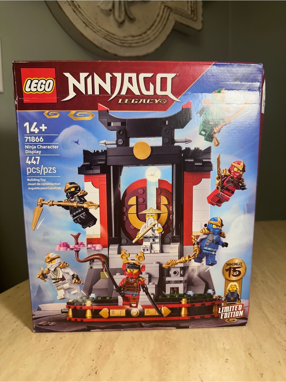 LEGO 71866 Ninjago Ninja Character Display 15th Anniversary New Sealed